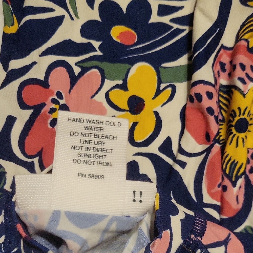 Roller Rabbit Floral Print Rashguard - Picture 3 of 4